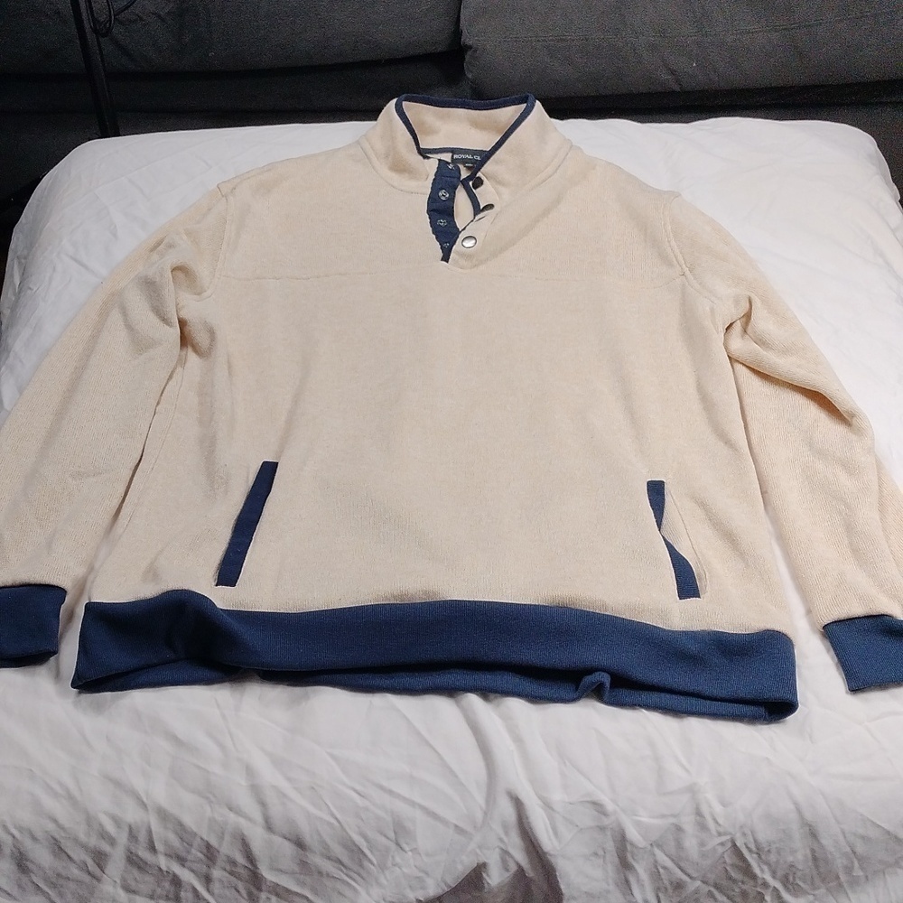 Royal class men's XL pullover sweater
